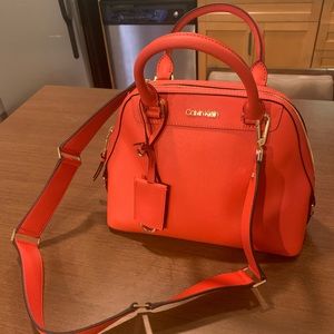 (offers welcome) Calvin Klein CLARA Satchel 👜 🧡